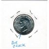 Image 2 : 1944 CANADIAN 5 CENT COIN - UNCIRCULATED with DIE CRACK