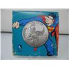 Image 1 : 2015 ROYAL CANADIAN MINT $20 SILVER COIN  (99.99 pure) - SUPERMAN