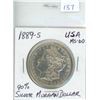 Image 1 : 1889-S 90% silver Morgan dollar - better date