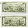 Image 2 : Lot of 2 - 1954 consecutive high grade $20.00 bills