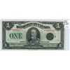 Image 1 : 1923 Choice uncirculated one dollar bill - no folds, no tears, no pinholes, square corners.