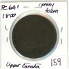 Image 1 : 1850 Upper Canada One Penny Token PC-6A1