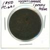 Image 2 : 1850 Upper Canada One Penny Token PC-6A1