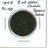 Image 2 : 1857 Upper Canada Half Penny Token PC-5D
