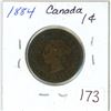 Image 1 : 1884 Canada Large Cent