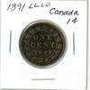 Image 2 : 1891 LL Canada Large Cent