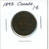 Image 2 : 1893 Canada Large Cent