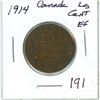 Image 1 : 1914 Canada Large Cent