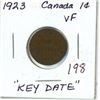 Image 1 : 1923 Canada One Cent KEY DATE