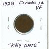 Image 2 : 1923 Canada One Cent KEY DATE