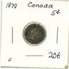 Image 1 : 1890 Canada Silver 5¢