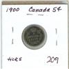 Image 1 : 1900 Canada Silver 5¢