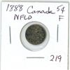 Image 1 : 1888 Newfoundland Silver 5¢