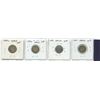 Image 2 : Lot of 4: Silver 1941c  Newfoundland 10¢