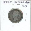 Image 2 : 1874H Canada Silver 25¢