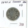 Image 1 : 1890H Canada Silver 25¢