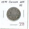 Image 1 : 1899 Canada Silver 25¢
