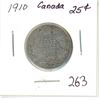 Image 1 : 1910 Canada Silver 25¢