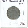 Image 1 : 1929 Canada Silver 25¢