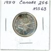 Image 2 : 1959 Canada Silver 25¢
