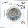 Image 1 : 1968 Canada Silver 25¢