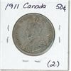 Image 2 : 1911 Canada Silver 50¢ (2.)