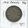 Image 1 : 1913 Canada Silver 50¢