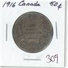 Image 1 : 1916 Canada Silver 50¢