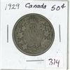 Image 1 : 1929 Canada Silver 50¢