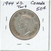 Image 2 : 1944 Wide Date Far 4 Canada Silver 50¢