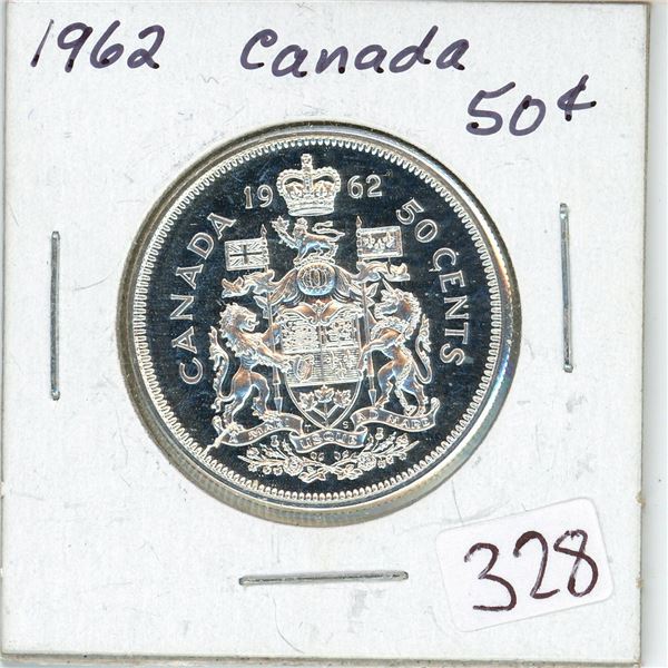 1962 Canada Silver 50¢