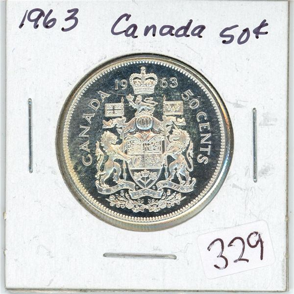 1963 Canada Silver 50¢