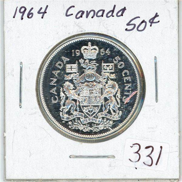 1964 Canada Silver 50¢ (2.)