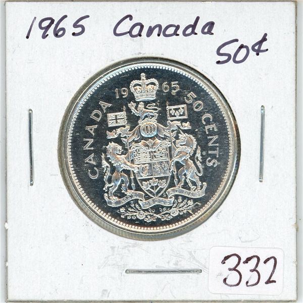 1965 Canada Silver 50¢