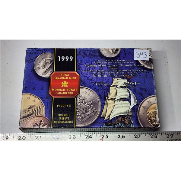 1999  Canada Sterling Silver Double Dollar Proof Set