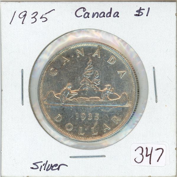 1935 Canada Silver $1