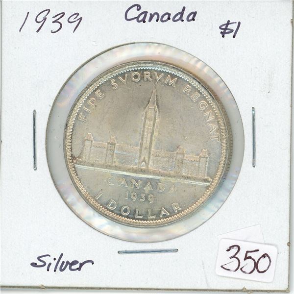1939 Canada Silver $1