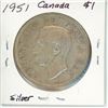 Image 2 : 1951 Canada Silver $1