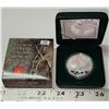 Image 1 : 2003 Canada Fine Silver Proof Dollar, Cobalt Mine, COA