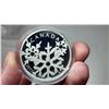 Image 2 : 2011 Canada Fine Silver Proof $20, Small Crystal Snowflakes (Montana), COA