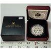 Image 1 : 2011 Canada Fine Silver Proof $20, Crystal Snowflake (Topaz), COA