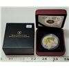 Image 1 : 2011 Canada Fine Silver Proof $20, Maple Leaf with Crystal Raindrop, COA