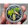 Image 2 : 2011 Canada Fine Silver Proof $20, Maple Leaf with Crystal Raindrop, COA