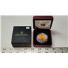 Image 1 : 2012 Canada Fine Silver Proof $20, The Sugar Maple (with Crystal), COA