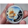 Image 2 : 2015 Canada Fine Silver Proof $20, Lost Ships:  Franklin's Lost Expedition, COA