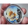 Image 3 : 2015 Canada Fine Silver Proof $20, Lost Ships:  Franklin's Lost Expedition, COA