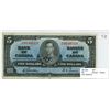 Image 1 : 1937 Bank of Canada $5 bill, Gordon/Towers, # H/C 9540519
