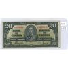 Image 1 : 1937 Bank of Canada $20 bill, Voyne/Towers, # J/E 9559385