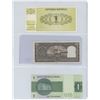 Image 12 : Binder of World Notes:  35 bills (approx. 16 countries incl. Guyana, Angola, Bahrain, Egypt, Nigeria