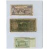 Image 14 : Binder of World Notes:  35 bills (approx. 16 countries incl. Guyana, Angola, Bahrain, Egypt, Nigeria